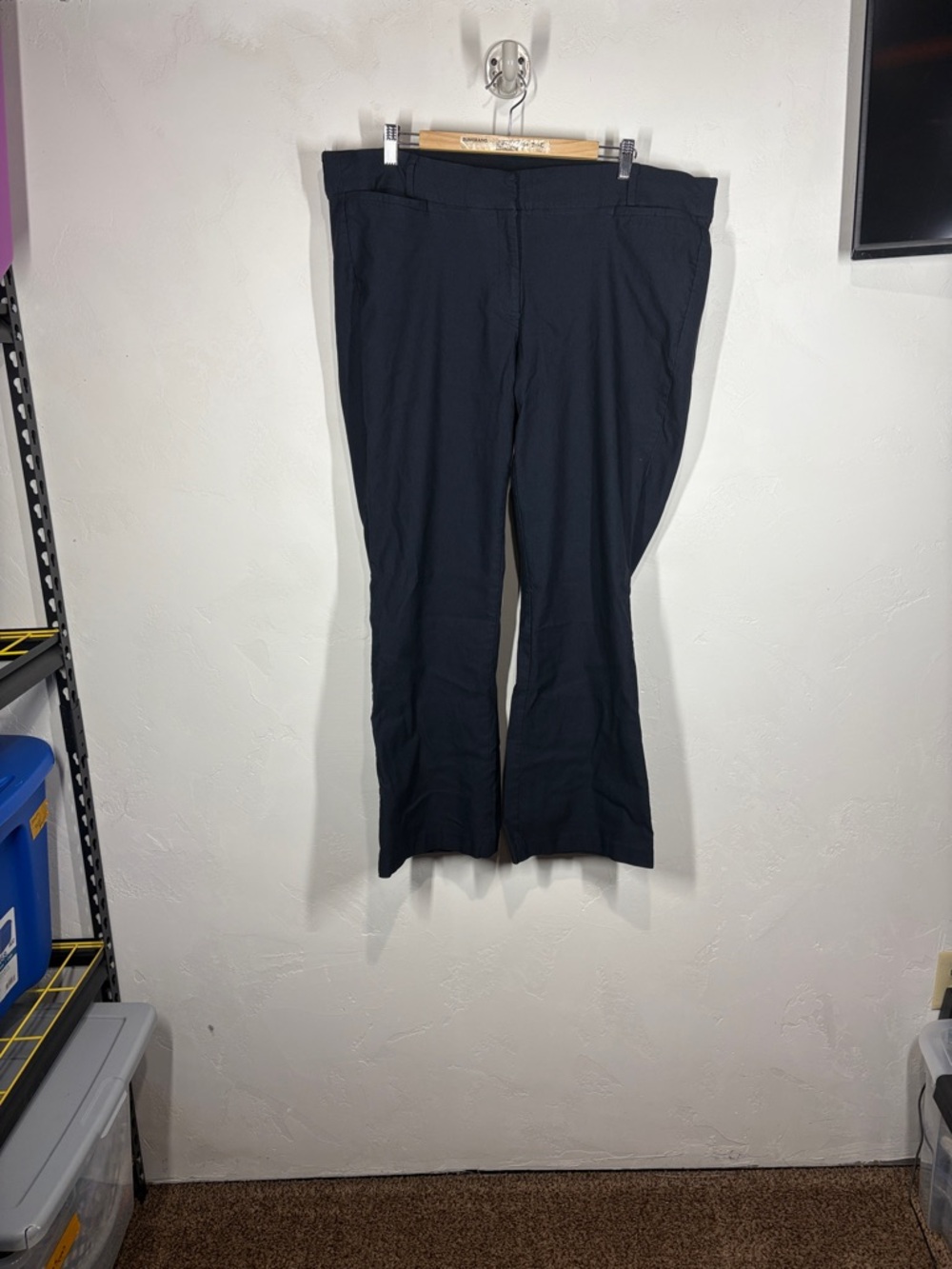 Lane Bryant The Allie Classic Dark Blue Women's Dress Pants size 24R
